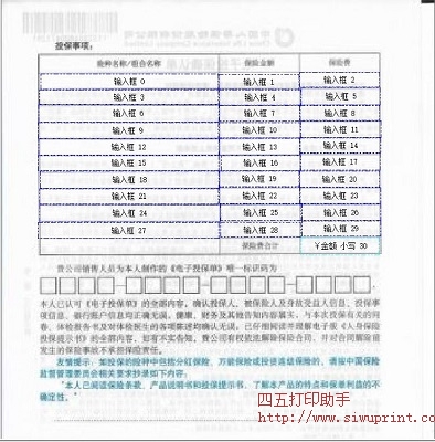 中国人寿电子投保单1808