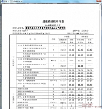 天津国税纳税申报表